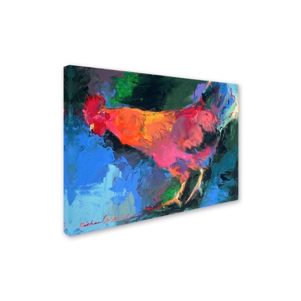 Richard Wallich 'Art Chicken' Canvas Art,24x32